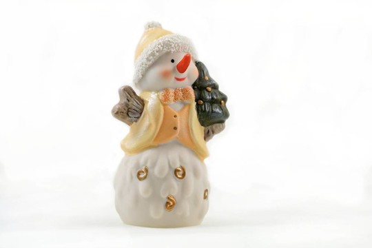 雪人和樹