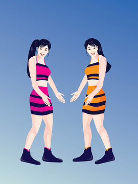 兩個女孩