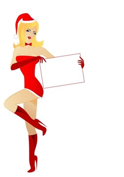 性感金發(fā)女郎Santa
