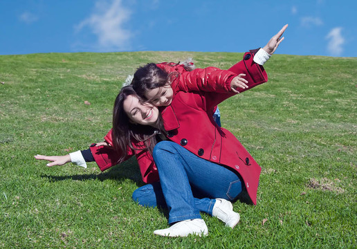 母親和女兒