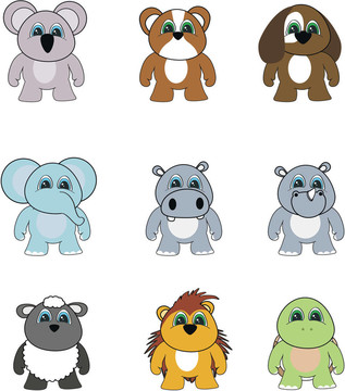 動物漫畫集Pack2
