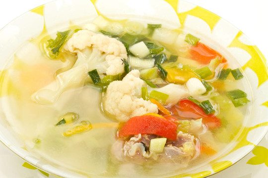 素菜湯
