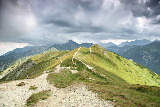 美麗的山- Tatras。
