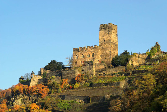 Kaub castle Gutenfels 01