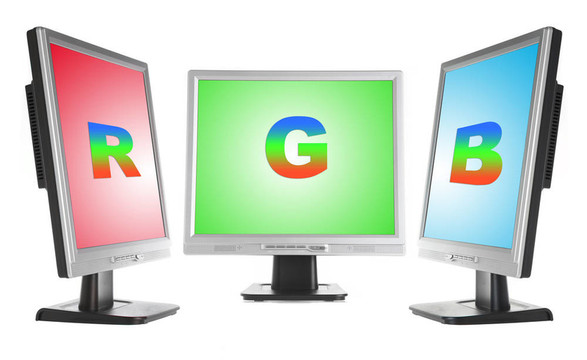 顯示器的RGB顏色
