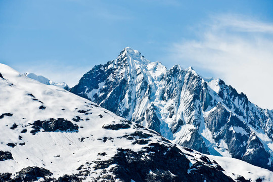 阿拉斯加雪山