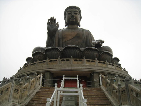 天壇大佛在大嶼山