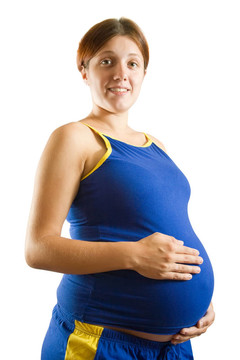 孕婦過白