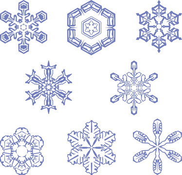 向量的雪花