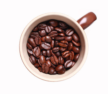 烤咖啡豆杯