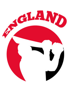 板球運動員擊球手擊球的復(fù)古英國