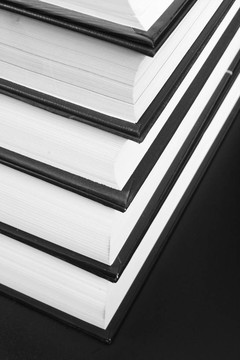 一堆書