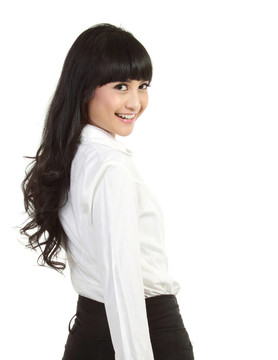 一個(gè)商業(yè)女性的完整形象
