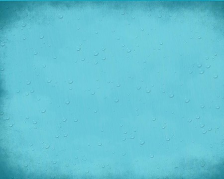 藍(lán)色背景和雨滴