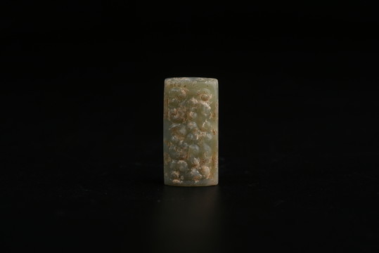 玉勒 戰(zhàn)國古紋扁勒