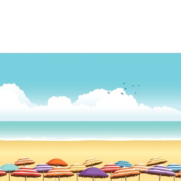 夏日海灘