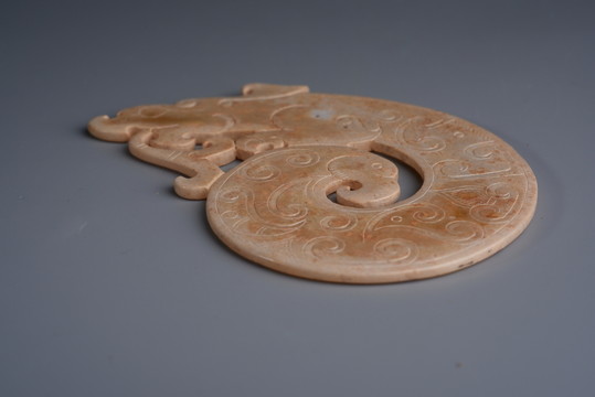 戰(zhàn)國龍鳳環(huán) 玉環(huán)