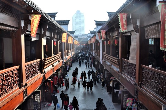 合肥城隍廟 商業(yè)步行街