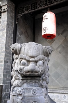 石獅子 李鴻章故居