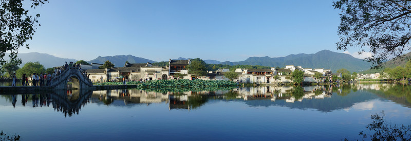 宏村全景