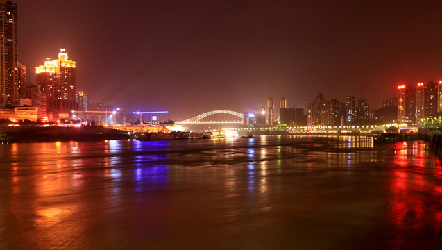 重慶山城夜景風(fēng)光