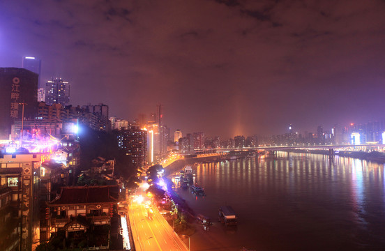 重慶山城夜景魅力無(wú)限