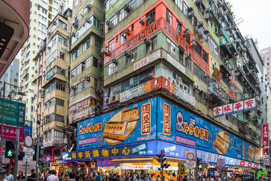 香港旺角風(fēng)光