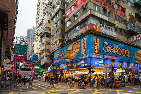 香港旺角風(fēng)光