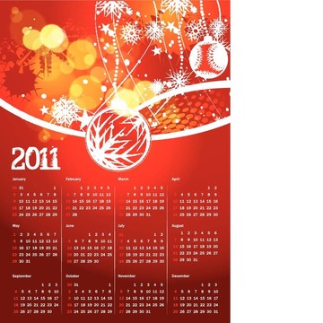 2011日歷