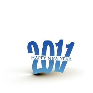 抽象新年2011彩色DES