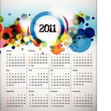 2011日歷