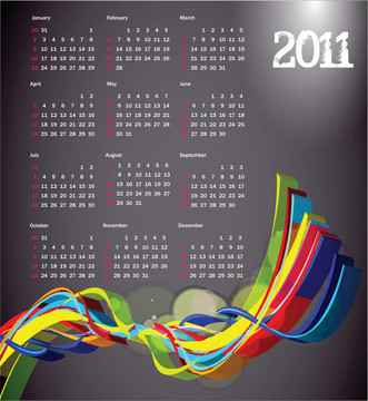 2011日歷