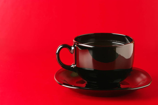 黑咖啡杯