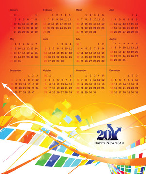 2011日歷