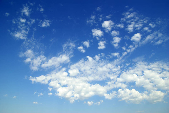 藍(lán)色的天空