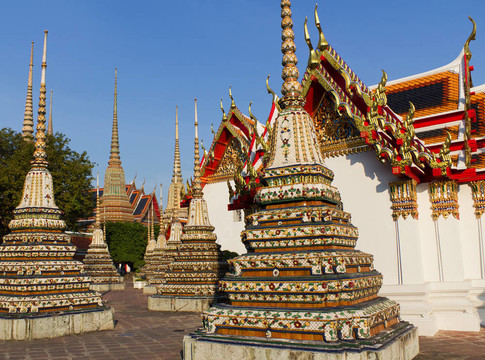泰國佛寺廟；曼谷