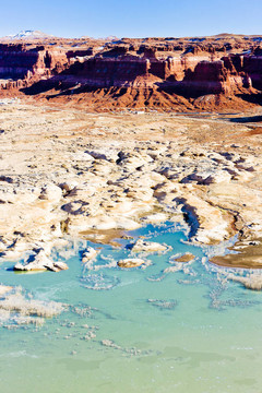 Lake Powell；Glen Canyon；猶他；美國(guó)