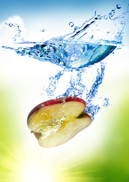 水果飛濺