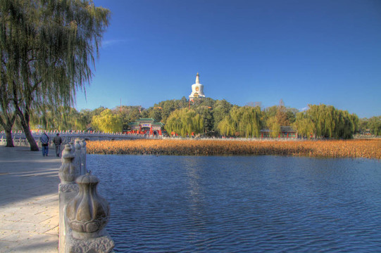 北海公園入口大門，北京