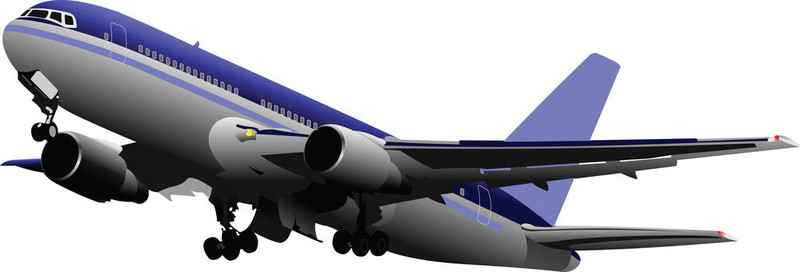 乘飛機(jī)。彩色空間