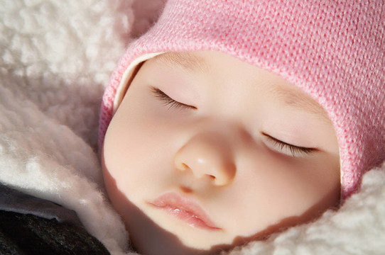 熟睡的嬰兒