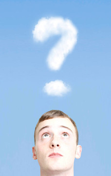 空中問號