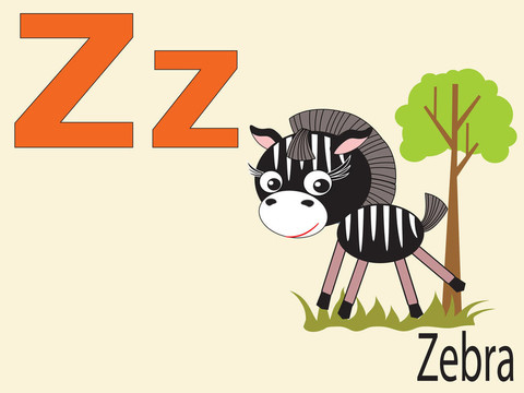 動物字母Z