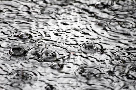 下雨天的紋理
