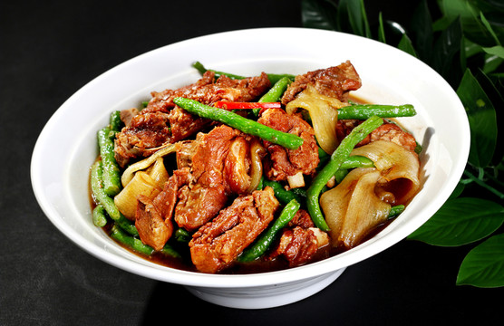 排骨燉豆角
