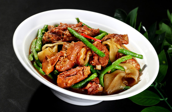 排骨燉豆角
