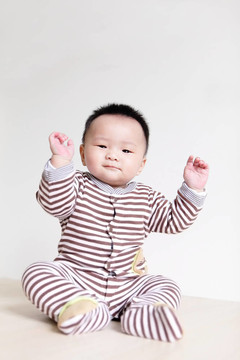 一個小男孩特寫肖像