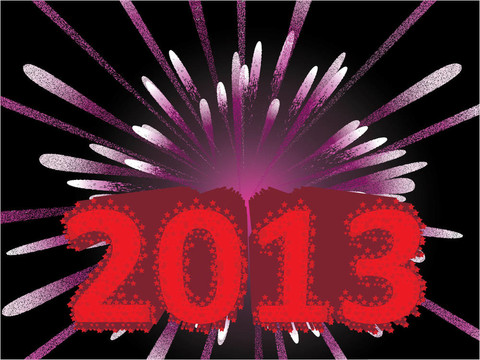 新年2013背景