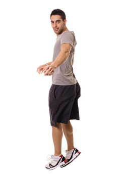 男子跳