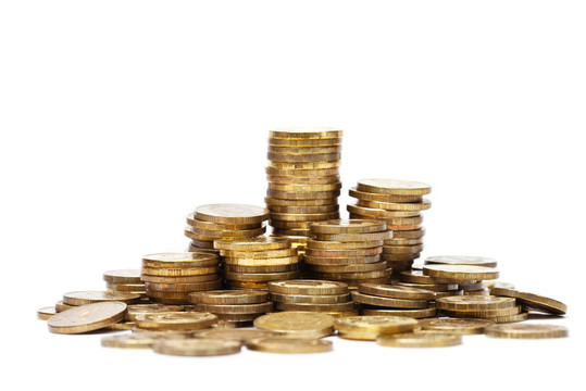成堆的金幣